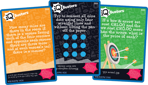 IQ Busters Cards : Nutty Numbers
